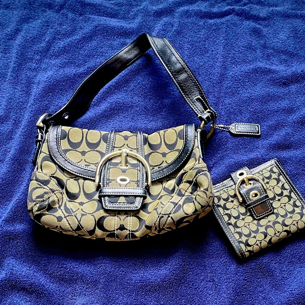 Coach Purse, wallet and dust bag